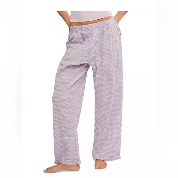 Free People Purple Cloud Ten Pajama Matching Set- NWT - Picture 3 of 8